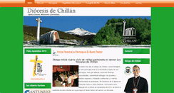 Desktop Screenshot of diocesisdechillan.cl
